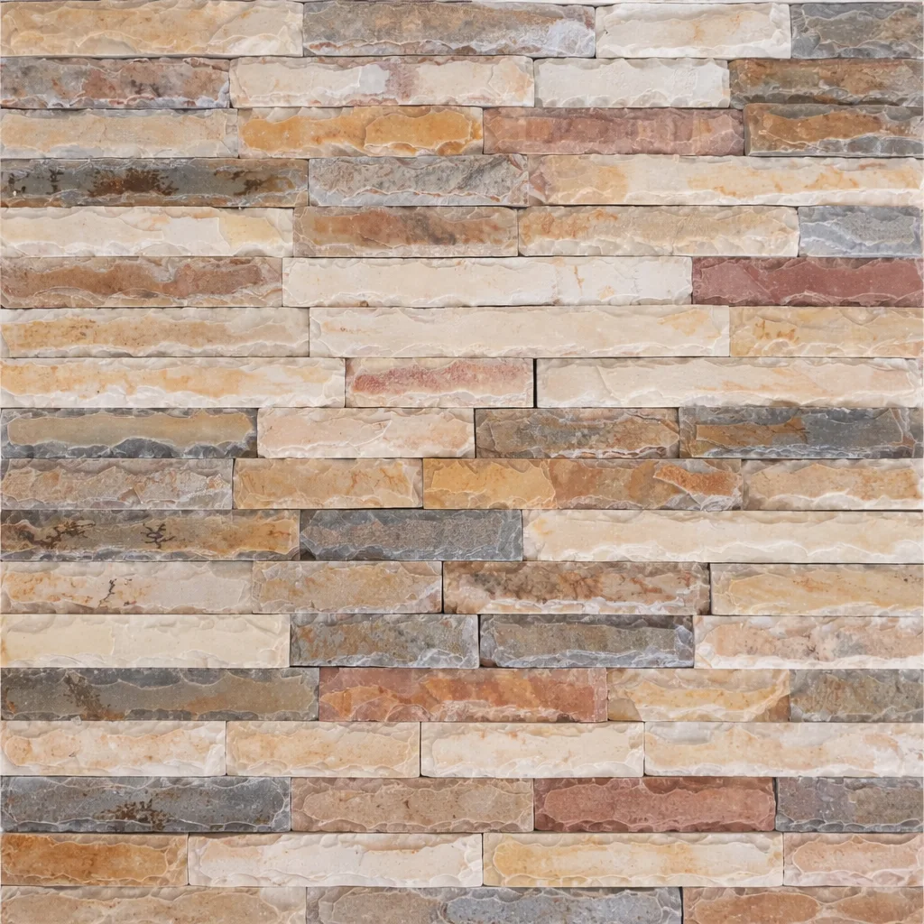 Quartzito Filete Serrado Almofadado